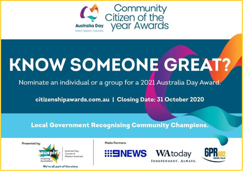 Australia Day Community Citizen of the Year Awards 2021