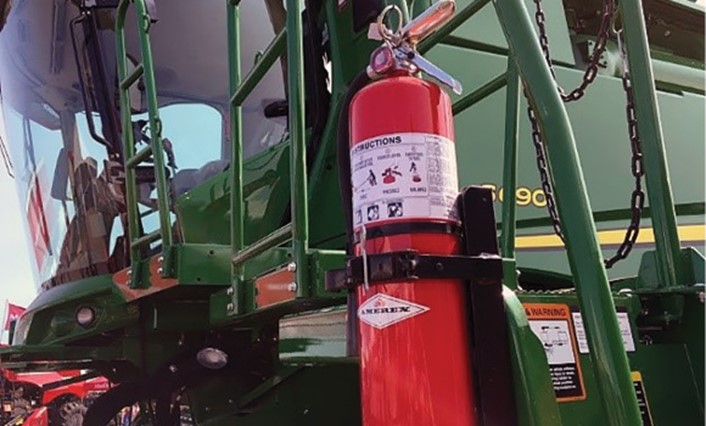 Plant and machinery fire extinguisher requirements Image