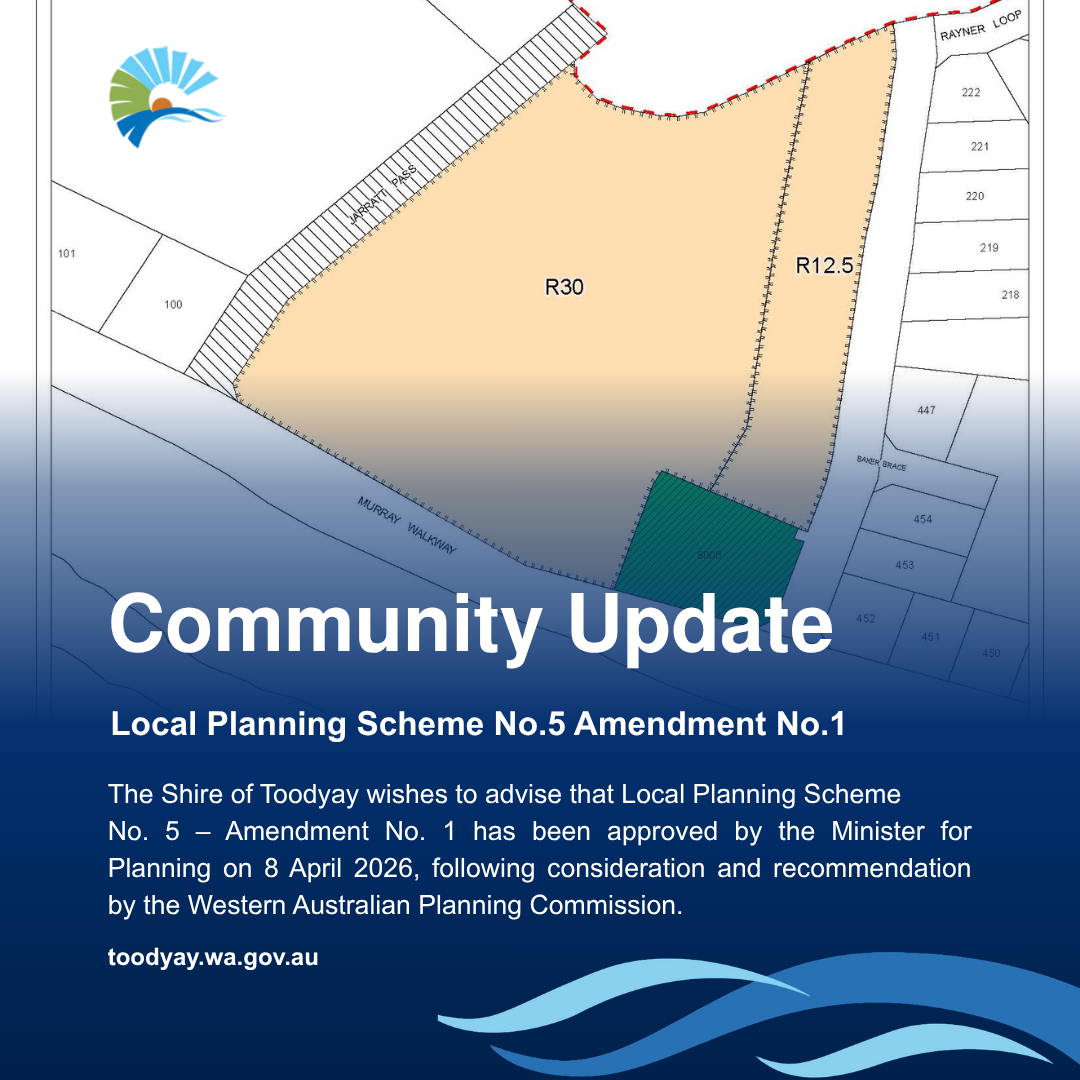 Update: Local Planning Scheme No.5 Amendment No.1
