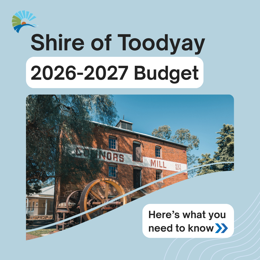 Council Adopts the Shire of Toodyay 2026/2027 Budget