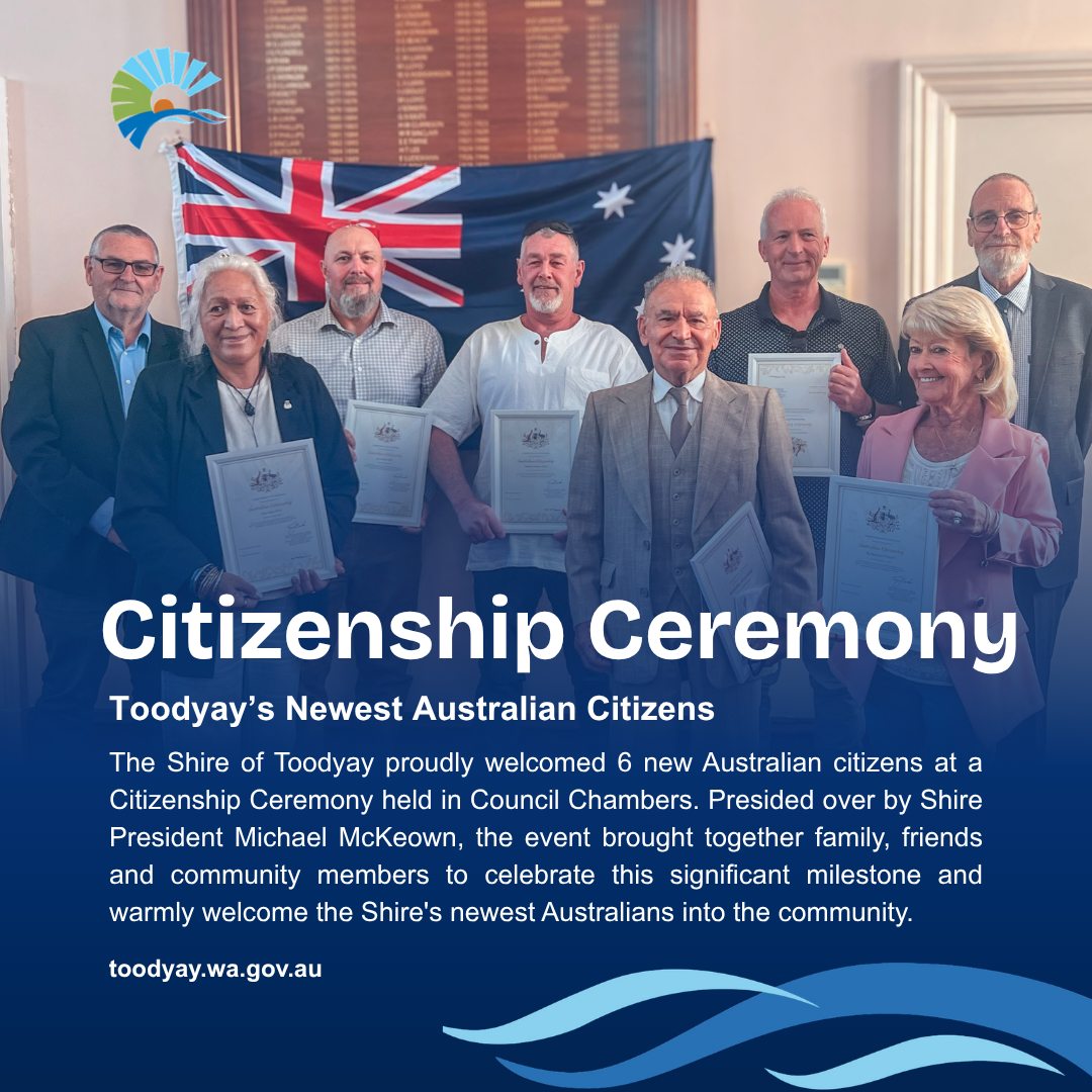 A Warm Welcome to Toodyay’s Newest Citizens
