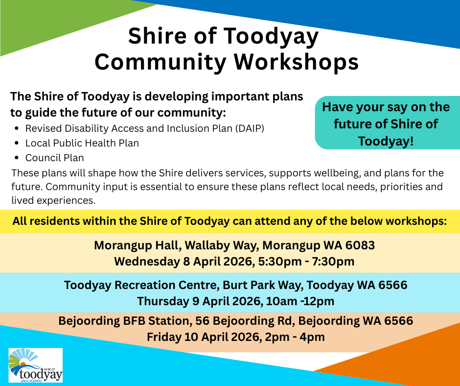Shire of Toodyay Community Workshop