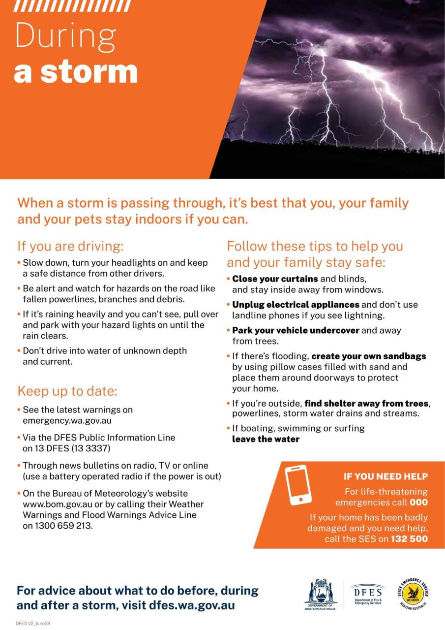 Storm Event Information