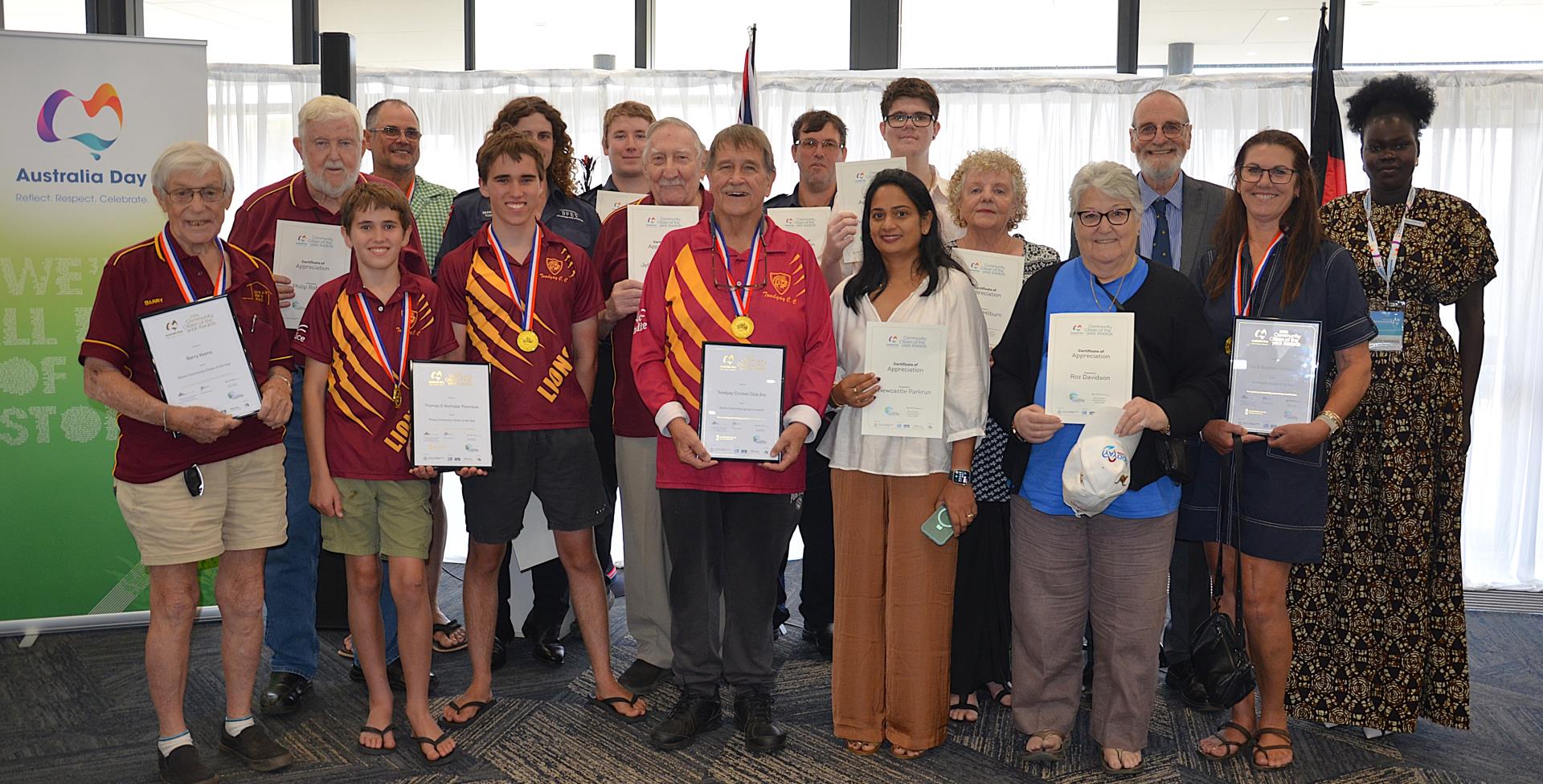 Congratulations to Our Australia Day Citizen of the Year Award Winners