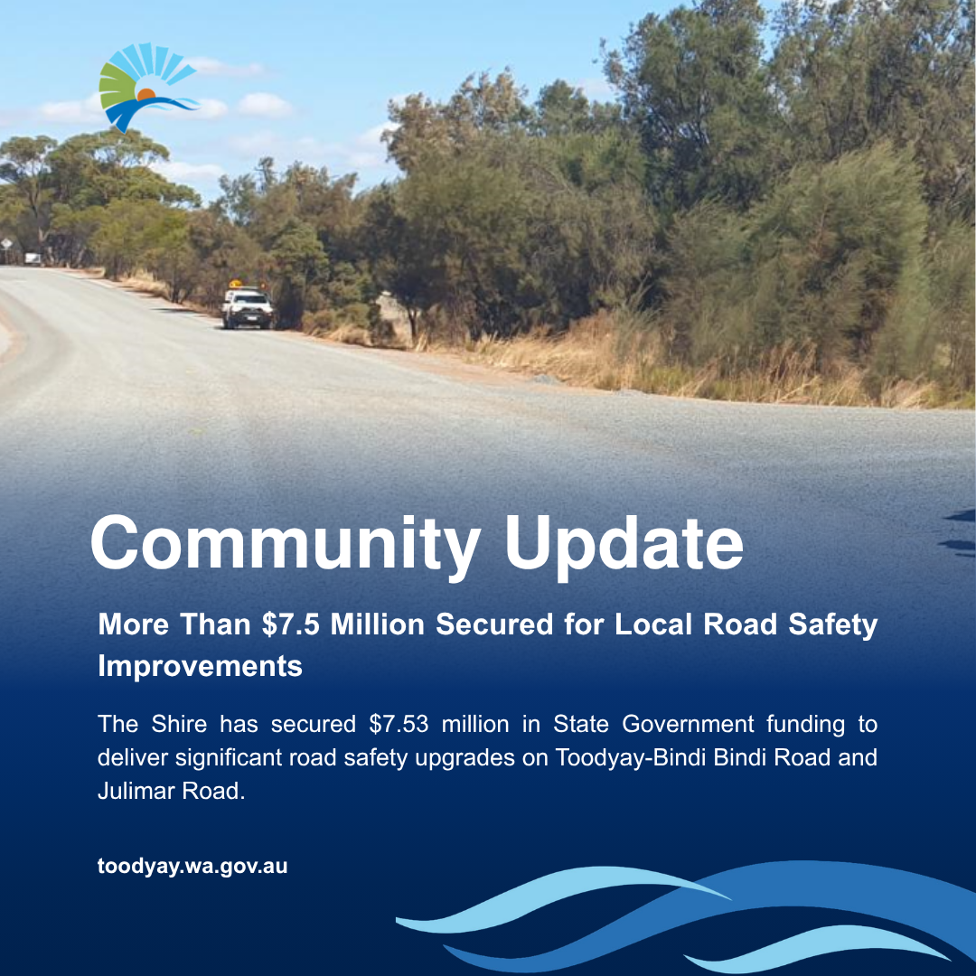Community Update: Road Safety Boost for Toodyay