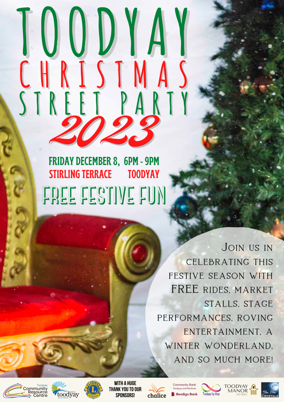 Toodyay Christmas Street Party 2023
