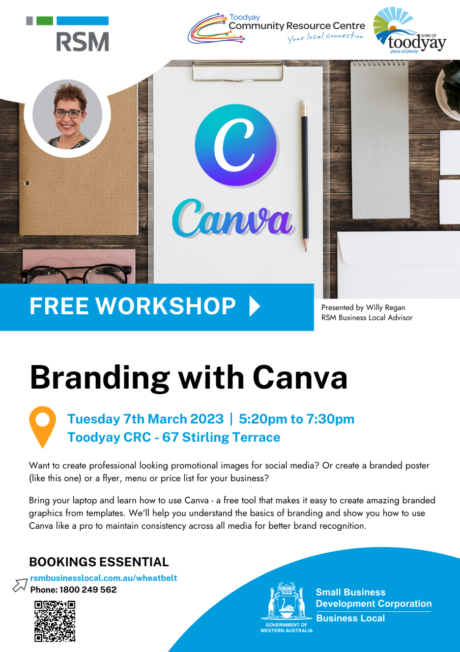 Branding With Canva Workshop - RSM Business Local