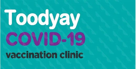 Toodyay COVID Vaccination Clinic:  1 & 2 December 2021