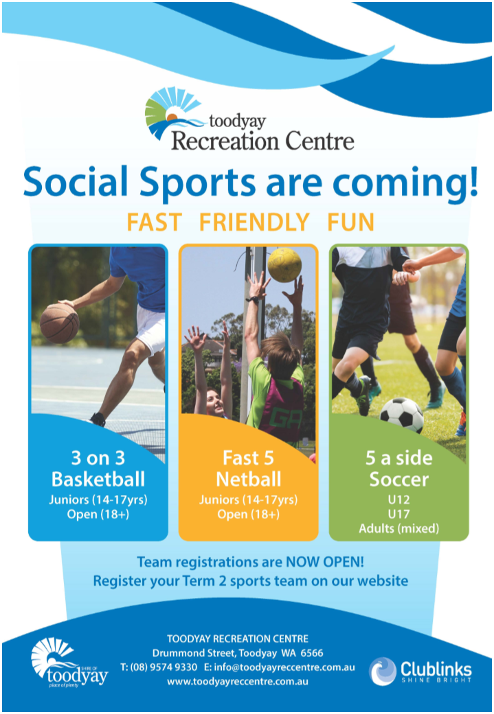 Social Sports are coming!