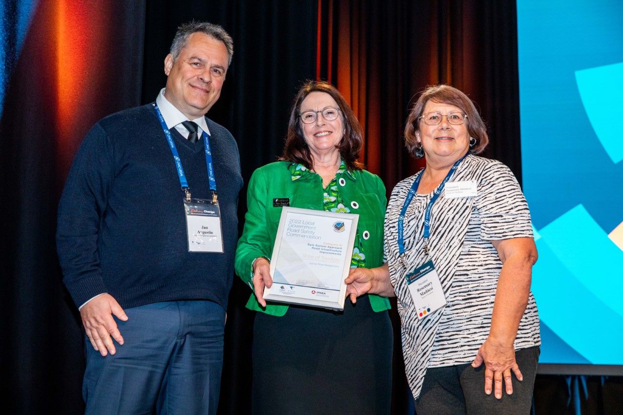 Shire Receives WALGA RoadWise Safety Award